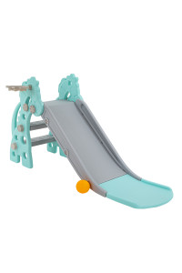 PITUSO Горка Дружок с баскет.кольцом Light Blue/Ментол,1355867h
