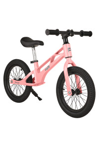 PITUSO Беговел Spark,Magnesium,колеса 14",подножка, Pink/Розовый