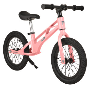 PITUSO Беговел Spark,Magnesium,колеса 14",подножка, Pink/Розовый