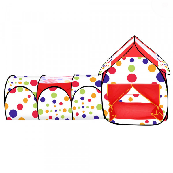 PITUSO Дом + 80 шаров+туннель, 225x85x95 см PITUSO Дом + 80 шаров+туннель, 225x85x95 см купить mirdetstva-gran.ru
