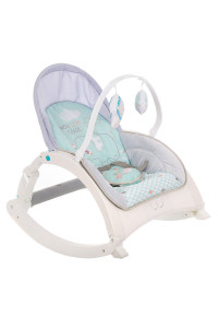 PITUSO Стул-качалка 2 в1 Sambra Слоник (дуга с игр.,съем. столеш.) Grey/Серый 49x62x63 см(4шт/уп)