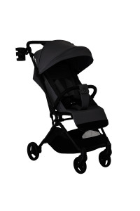 PITUSO коляска детская PERA (прогулочная)Black New/рама carbon/PU