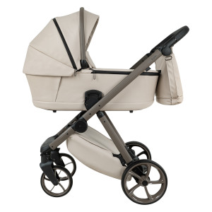 PITUSO Коляска 2 в1 Sole короб + прогулка leather/Latte