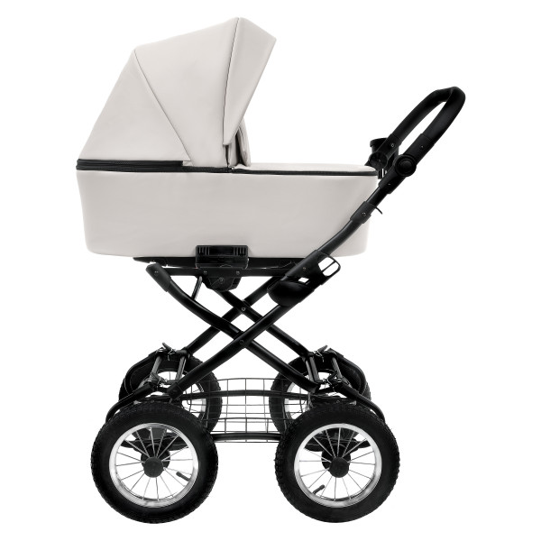 PITUSO Коляска 2 в1 Tossa Classic короб+прогулка Кожа/Light Grey/d12 PITUSO Коляска 2 в1 Tossa Classic короб+прогулка Кожа/Light Grey/d12