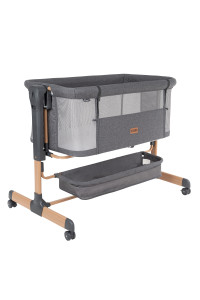 PITUSO Колыбель Flora dark grey/т.серый
