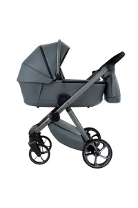 PITUSO Коляска 2 в1 Sole короб + прогулка leather/Grey