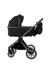 PITUSO Коляска 2 в1 Mayla Plus короб+прогулка Black/Graphite + Подарок