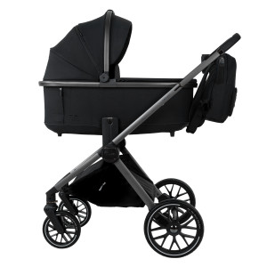 PITUSO Коляска 2 в1 Mayla Plus короб+прогулка Black/Graphite + Подарок