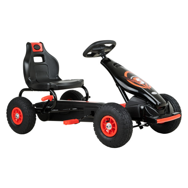 PITUSO Педальный картинг G18 (121x61x63), надувные колеса,Красный/Red