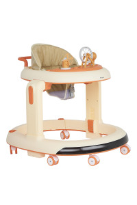 PITUSO Ходунки Мельница чудес (8 силик.колес,игр.муз.панель,2стоппера) Orange/Оранж (уп/1шт)