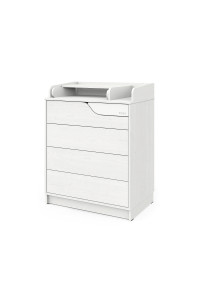 PITUSO Комод  раскладной Esmee Ясень тронхейм-белый софт (2 места)