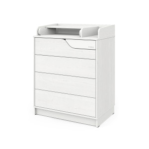 PITUSO Комод  раскладной Esmee Ясень тронхейм-белый софт (2 места)