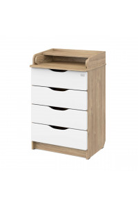Комод Сириус Wood/ 604 Дуб канзас, 4 ящика