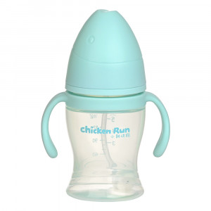 PITUSO Бутылочка антиколики/широкое горло с ручками 160 мл Light blue (Голубой) (уп/24шт)