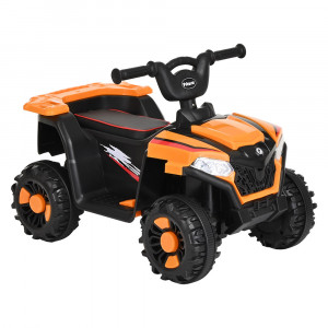 PITUSO Электроквадроцикл, 116-NEW 6V/4.5Ah,20Wx1,колеса пласт,свет,муз,68x43, Orange/Оранжевый