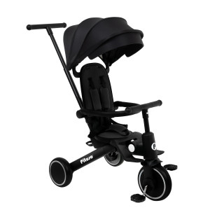 PITUSO Велосипед трехколесный Leve Pro, складной, разм. упак. 66х34х31 см, Black/Черный