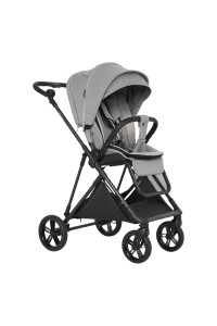 PITUSO коляска детская CARBON RX (прогулочная) Horizon Grey/рама carbon/PU