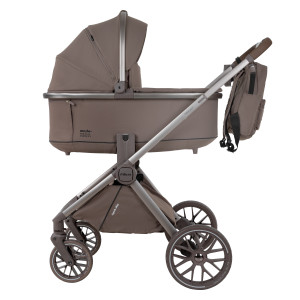 PITUSO Коляска 2 в1 Mayla Plus короб+прогулка Truffle/Truffle + Подарок
