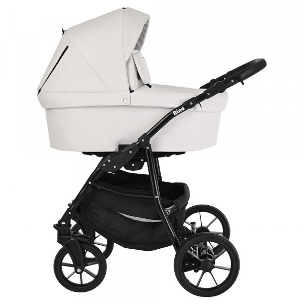 PITUSO Коляска 2 в1 Nino короб+прогулка Кожа White PITUSO Коляска 2 в1 Nino короб+прогулка Кожа White