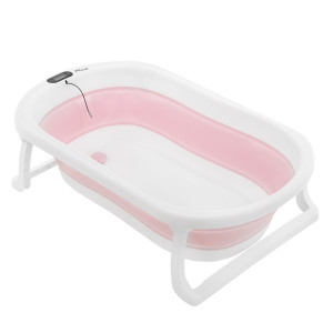 PITUSO Детская ванна складная 75 см,встроенный термометр, Pink/Розовый 75,54621 см (уп/1 шт)