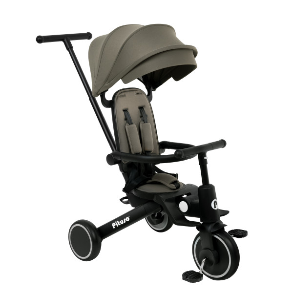 PITUSO Велосипед трехколесный Leve Pro, складной, разм. упак. 66х34х31 см, Khaki/Хаки PITUSO Велосипед трехколесный Leve Pro, складной, разм. упак. 66х34х31 см, Khaki/Хаки