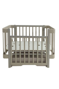 PITUSO Кровать детская + маятник/ящик/автостенка/колесо 12060 см Olivia Капучино