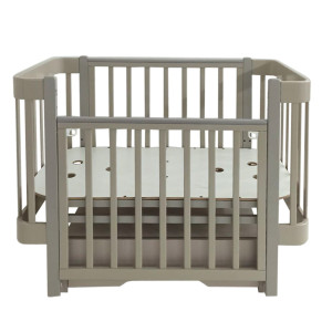 PITUSO Кровать детская + маятник/ящик/автостенка/колесо 12060 см Olivia Капучино