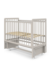 PITUSO Кровать детская TINY (оптима) маятник/колесо Кашемир