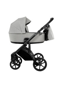 ROAN Коляска 2 в1 Bass Next   короб + прогулка Hazel/Black/руч.Black(2 места)