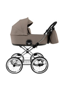 ROAN Коляска 1 в1 Bass Next Classic короб Hazel/Black/руч.Black(2 места)14d