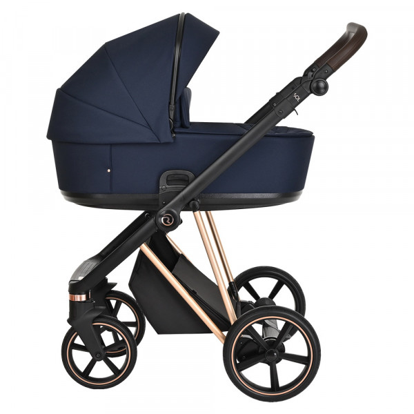 ROAN Коляска 2 в1 Sol Luxury короб + прогулка Mystic Blue/Rose Gold/руч.Тем.Коричневый(2 места) ROAN Коляска 2 в1 Sol Luxury короб + прогулка Mystic Blue/Rose Gold/руч.Тем.Коричневый(2 места)