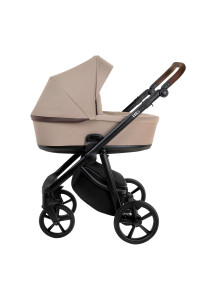 ROAN Коляска 2 в1 Esso короб + прогулка Hazel/Black/руч.(2 места)