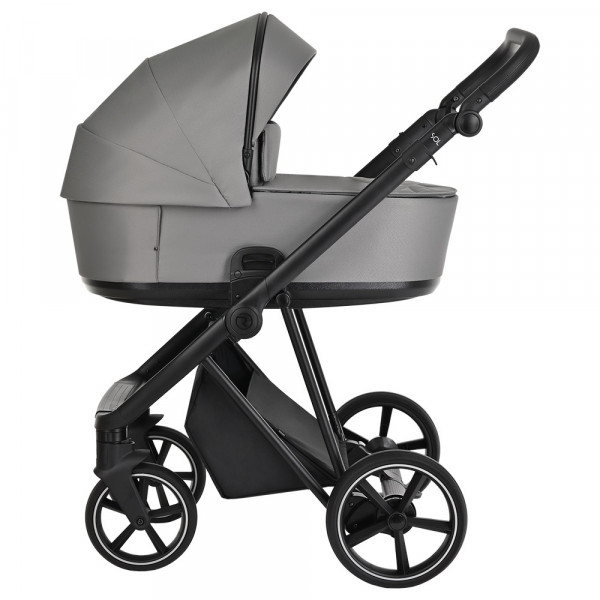 ROAN Коляска 2 в1 Sol короб + прогулка Cloud Grey/Black/руч.Черный(2 места) ROAN Коляска 2 в1 Sol короб + прогулка Cloud Grey/Black/руч.Черный(2 места)