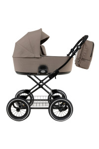 ROAN Коляска 1 в1 Bass Next Classic короб Hazel/Black/руч.Black(2 места)12d