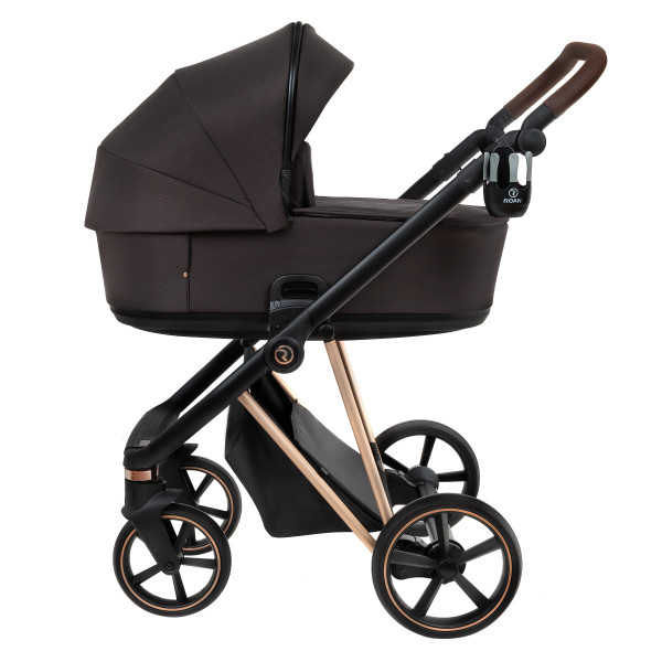 ROAN Коляска 2 в1 Sol Luxury короб + прогулка Choco/Rose Gold/руч.Тем.Коричневый(2 места) ROAN Коляска 2 в1 Sol Luxury короб + прогулка Choco/Rose Gold/руч.Тем.Коричневый(2 места)
