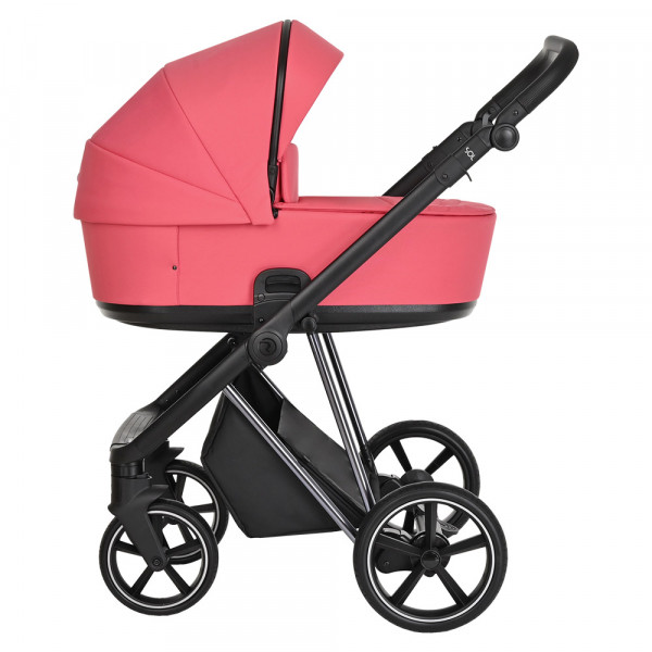 ROAN Коляска 2 в1 Sol Luxury короб + прогулка Viva Magenta/Nikiel/руч.Черный(2 места) ROAN Коляска 2 в1 Sol Luxury короб + прогулка Viva Magenta/Nikiel/руч.Черный(2 места)