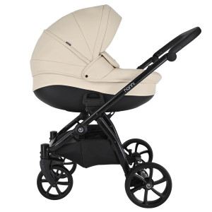 TUTIS Коляска 2 в1 NANNI короб + прогулка Кожа Beige