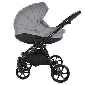 TUTIS Коляска 2 в1 NANNI короб + прогулка Grey