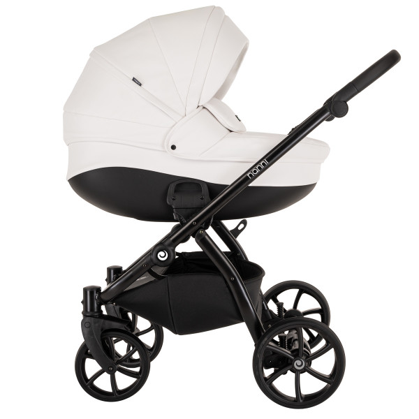 TUTIS Коляска 2 в1 NANNI короб + прогулка Кожа White TUTIS Коляска 2 в1 NANNI короб + прогулка Кожа White