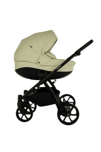 TUTIS Коляска 2 в1 NANNI короб + прогулка Кожа Mint