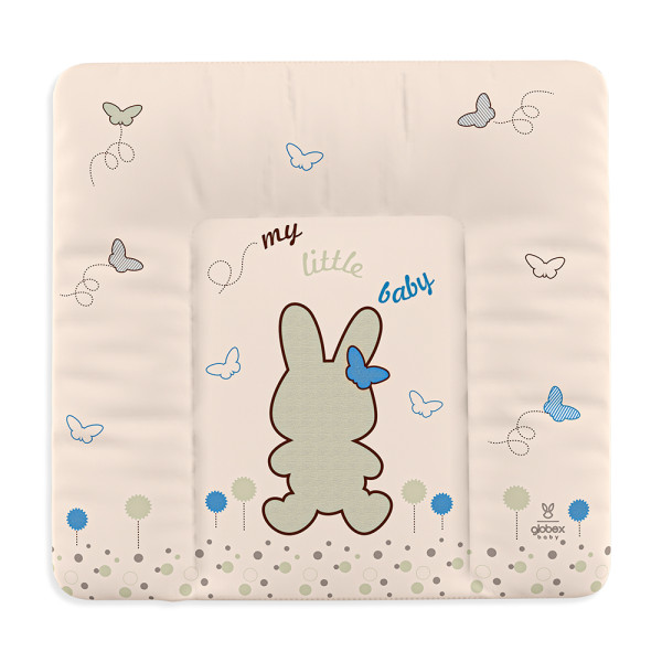 ГЛОБЭКС Матрац для пеленания мягкий Люкс Заяц конурный 75723 см уп/15 шт