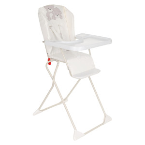 ГЛОБЭКС Стульчик для кормления Компакт Белый