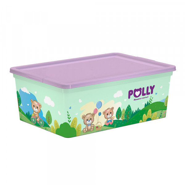 ПОЛИМЕРБЫТ Коробка 10л Polly купить mirdetstva-gran.ru