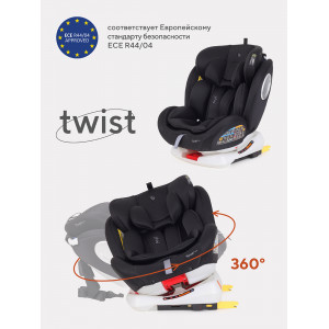 Автокресло Rant Basic Twist 0/1/2/3 (0-36 кг) Black
