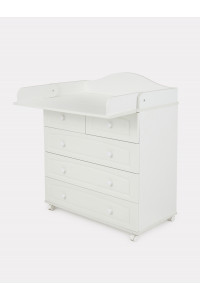 Комод Топотушки Ричард 800/5 Белый