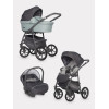 Коляска 3 в 1 Riko Basic Bella Pastel 02 ментоловый
