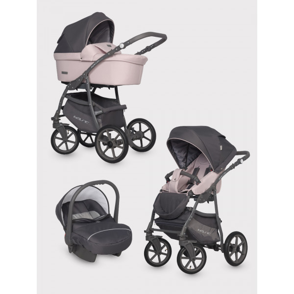 Коляска 3 в 1 Riko Basic Bella Pastel 03 перламутровый купить mirdetstva-gran.ru